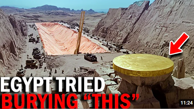 Scientists Discovered An Object Buried Underground In Egypt That No Records Of Exist