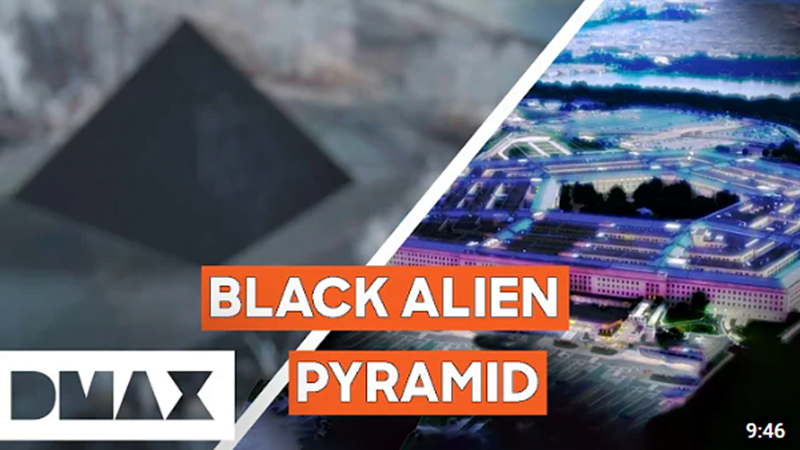 black alien pyramid