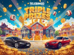 Premios del Telebingo Triple: Pozos, Casas y Vehículos